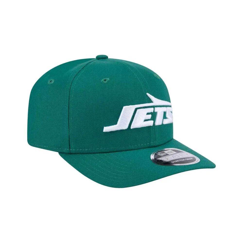 New Era New York Jets 9Seventy Mens OS Green Stretch Adjustable Snap Hat JAX49